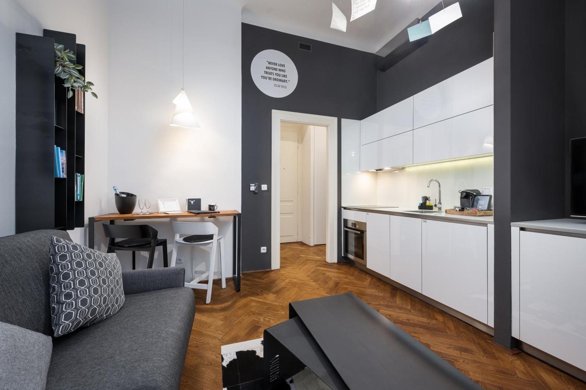 Mooo Downtown Apart otel Prag Dış mekan fotoğraf