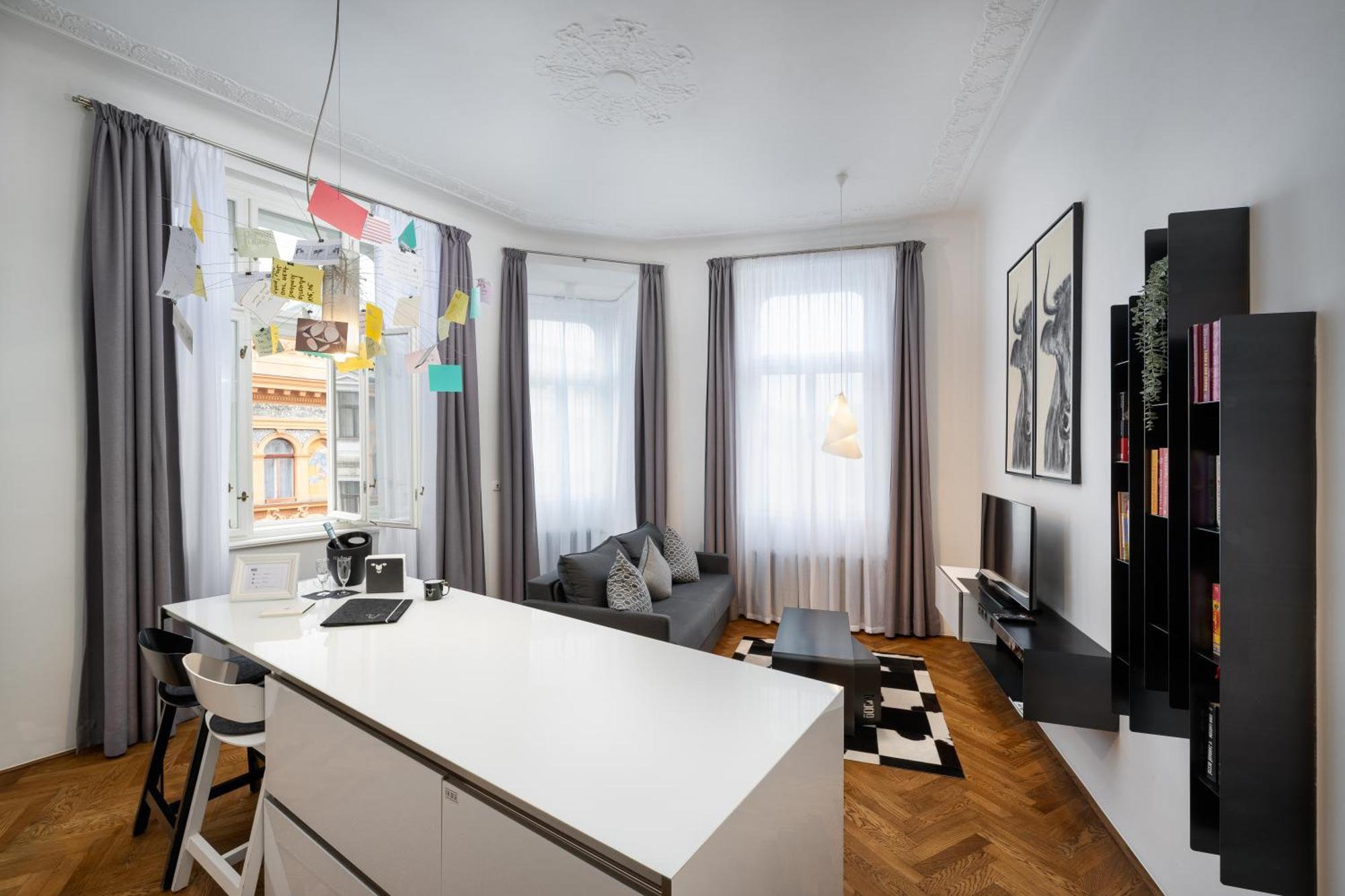 Mooo Downtown Apart otel Prag Dış mekan fotoğraf