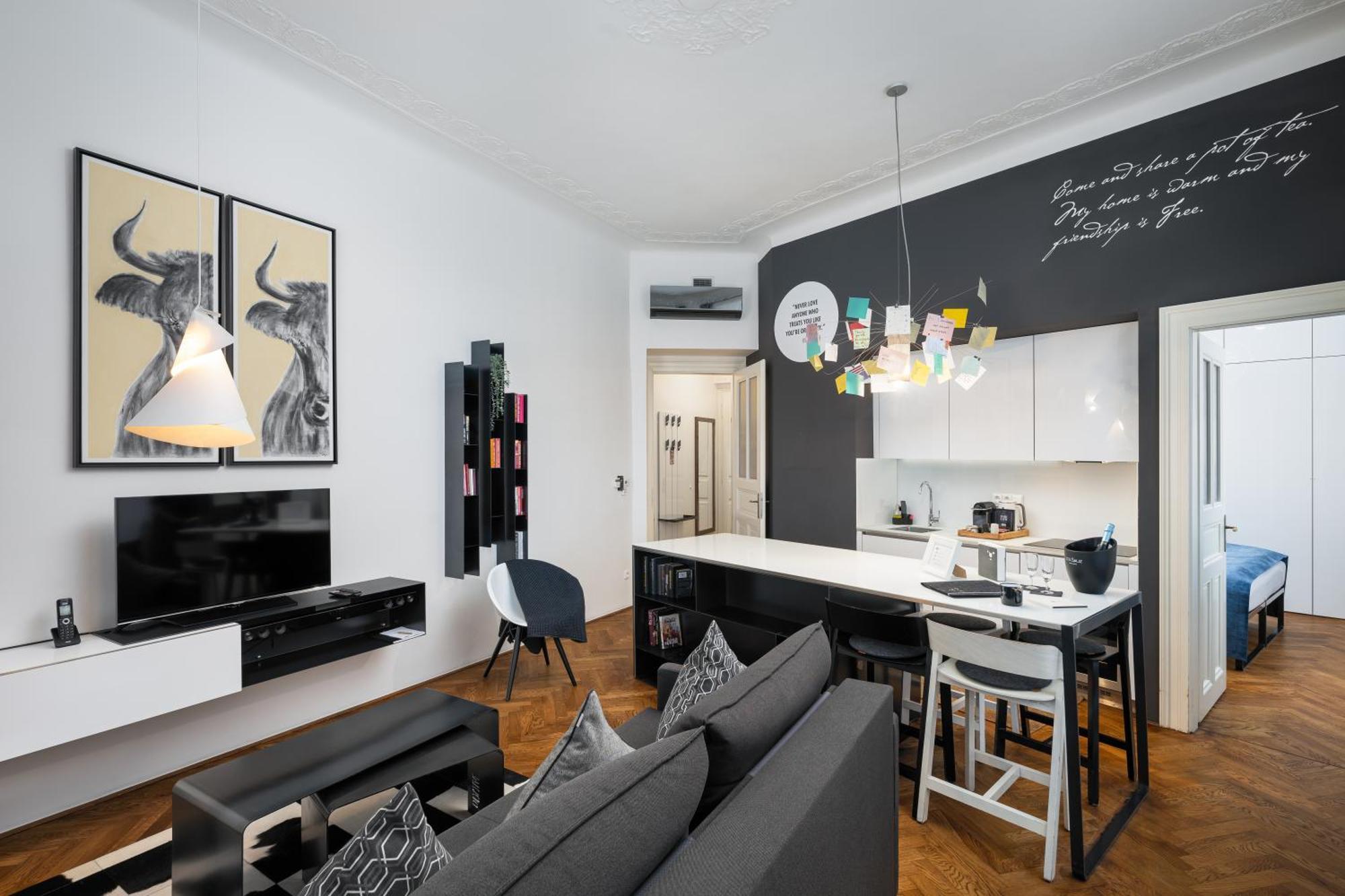 Mooo Downtown Apart otel Prag Dış mekan fotoğraf