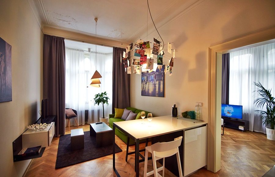 Mooo Downtown Apart otel Prag Dış mekan fotoğraf